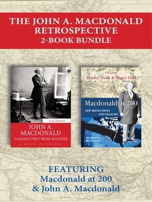 cover image of The John A. Macdonald Retrospective 2-Book Bundle